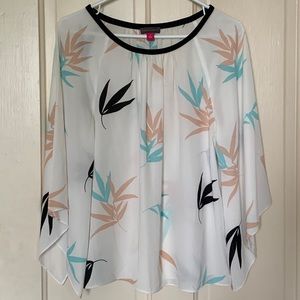 Vince Camuto Women’s Sheer Blouse